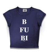 1 navy Status Baby Tee white B FU BI #color_navy