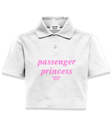 1 white Polo Crop Top pink passenger princess #color_white