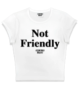 1 white Status Baby Tee black Not Friendly #color_white