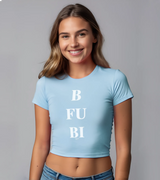 2 lightblue Status Baby Tee white B FU BI #color_lightblue