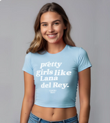 2 lightblue Status Baby Tee white pretty girls like Lana del Rey #color_lightblue