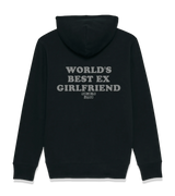 1 black Zip Hoodie grey WORLD'S BEST EX GIRLFRIEND #color_black