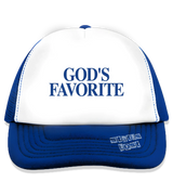 1 blue Trucker Hat blue GOD'S FAVORITE #color_blue