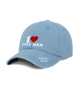 1 blue Vintage Cap white I love UGLY MEN #color_blue