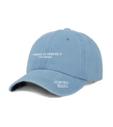 1 blue Vintage Cap white NOBODY IS PERFECT (i'm nobody) #color_blue