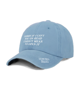 1 blue Vintage Cap white SORRY IF I LEFT YOU ON READ I DIDN'T MEAN TO OPEN IT #color_blue