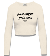 1 cream Cropped Longsleeve black passenger princess #color_cream