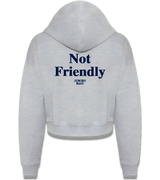 1 grey Cropped Zip Hoodie navyblue Not Friendly #color_grey