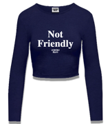 1 navy Cropped Longsleeve white Not Friendly #color_navy