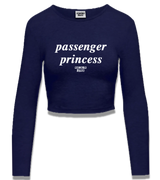 1 navy Cropped Longsleeve white passenger princess #color_navy