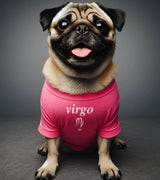 1 pink Pet T-Shirt white virgo #color_pink
