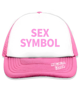1 pink Trucker Hat pink SEX SYMBOL #color_pink