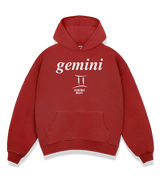 1 red Boxy Hoodie white gemini #color_red