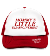 1 red Trucker Hat red MOMMY'S LITTLE DISAPPOINTMENT #color_red