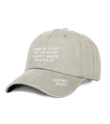 1 sand Vintage Cap white SORRY IF I LEFT YOU ON READ I DIDN'T MEAN TO OPEN IT #color_sand