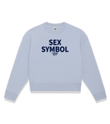 1 serene Cropped Sweatshirt navyblue SEX SYMBOL #color_serene