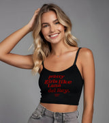 2 black Cami Crop Top red pretty girls like Lana del Rey #color_black