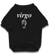 2 black Pet T-Shirt white virgo #color_black