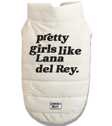2 white Pet Puffer Jacket black pretty girls like Lana del Rey #color_white