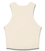 3 cream Tank Crop Top Back #color_cream